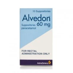 Alvedon Suppositories 60mg 10 Pack
