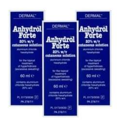 Anhydrol Forte Roll On 20% W/v Cutaneous Solution 60ml | X3 Pack