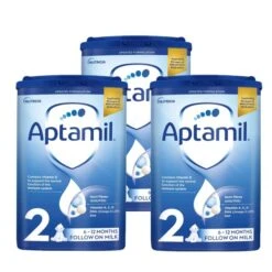 Aptamil 2 Follow On Baby Milk Formula Powder 6-12 Months 800g | X3 Pack