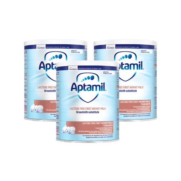 Aptamil Lactose Free Baby Milk Formula From Birth 400g | X3 Pack