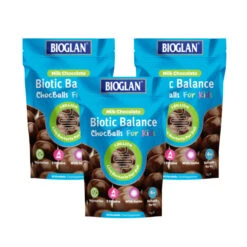Bioglan Biotic Balance Milk Choc Balls Bundle 75g (30 Balls) | X3 Pack