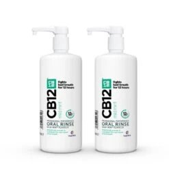 CB12 Mild Mint-Menthol Mouthwash 1L | X2 Pack