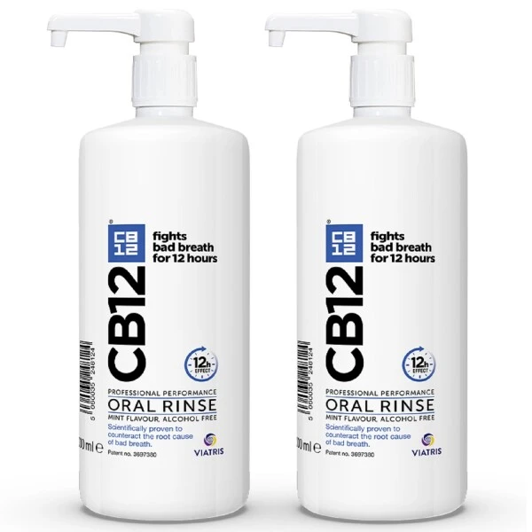 CB12 Mint Mouthwash 1L | X2 Pack