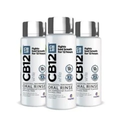 CB12 Whitening Peppermint Mouthwash 250ml | X3 Pack