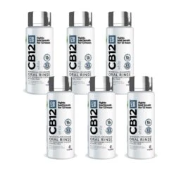 CB12 Whitening Peppermint Mouthwash 250ml | X6 Pack