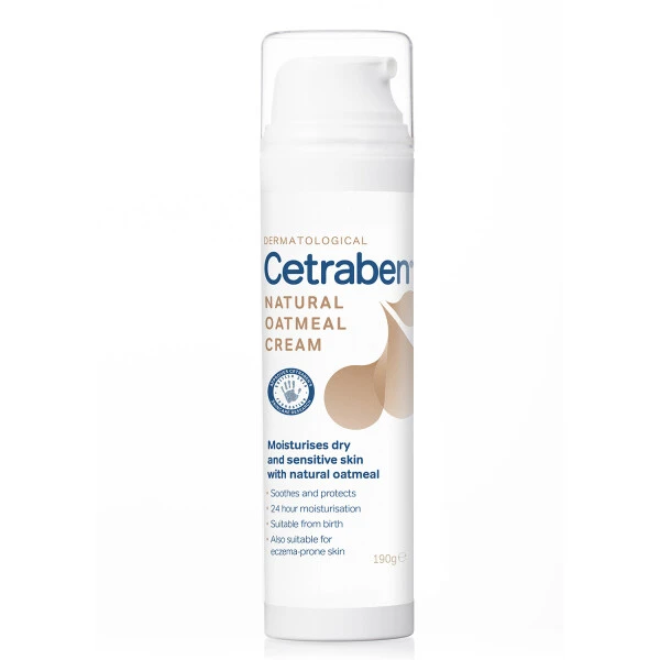 Cetraben Natural Oatmeal Cream 190g