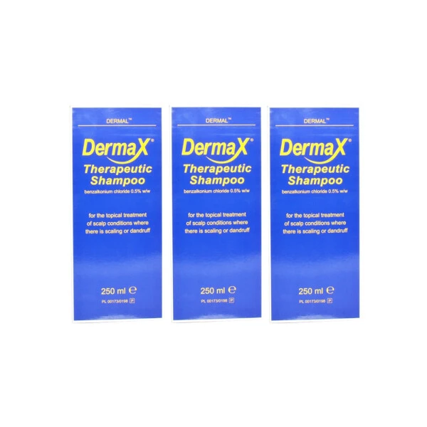 Dermax Therapeutic Shampoo 250ml | X3 Pack