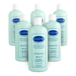 Dermol 600 Bath Emollient 600ml | X6 Pack
