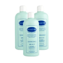 Dermol 600 Bath Emollient 600ml | X3 Pack