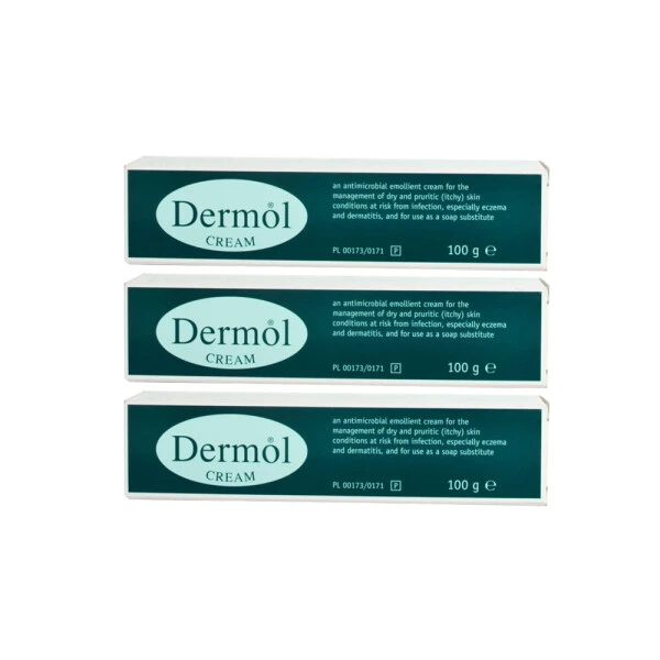 Dermol Cream 100g | X3 Pack
