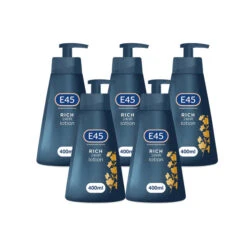 E45 Rich 24HR Lotion Five Pack 400g | X5 Pack