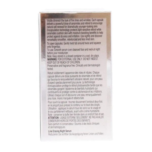 Elizabeth Arden Retinol Ceramide Line Erasing Night Serum 30 Capsules - Image 2