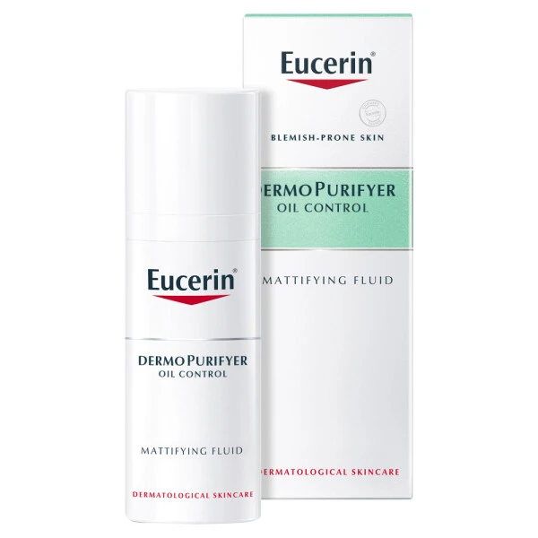 Eucerin DermoPURIFYER 8 Hour Mattifying Fluid 50ml - Image 2