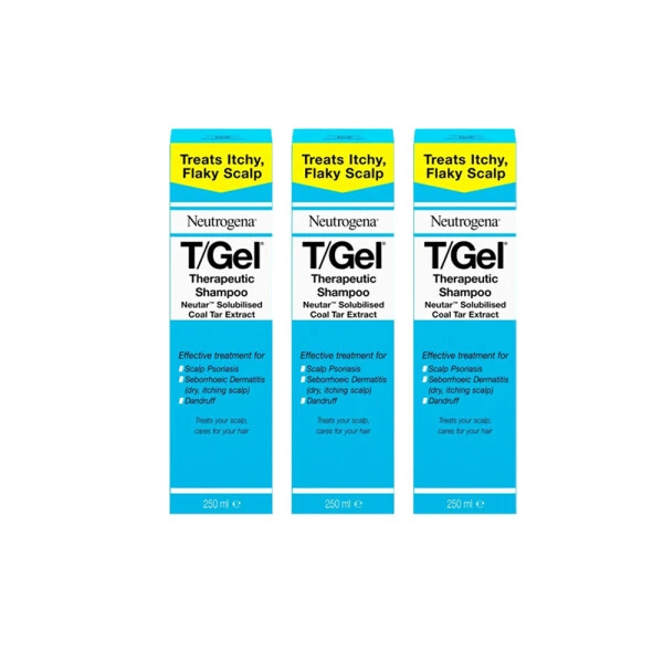 Neutrogena T/Gel Therapeutic Shampoo 250ml | X3 Pack