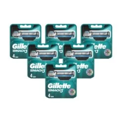 Gillette® Gillette Mach3 Blades 4 Cartridges | X6 Pack