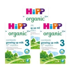 HiPP 3 Organic Growing Up Baby Milk Powder 1 Year+ 600g | X3 Pack