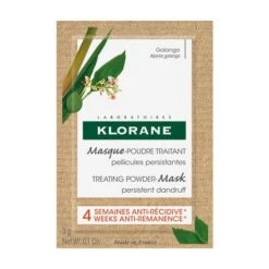 Klorane Anti-Dandruff Exfoliating & Treating Powder Mask With Galangal 8 Sachets