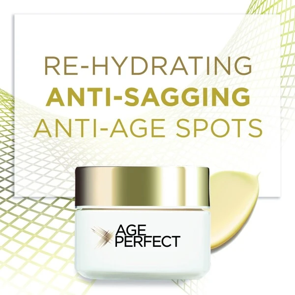 L'Oreal Paris Age Perfect Re-Hydrating Day Cream 50ml - Image 3