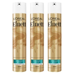L'Oreal Paris Elnett Unfragranced Extra Strength Hairspray 200ml | X3 Pack
