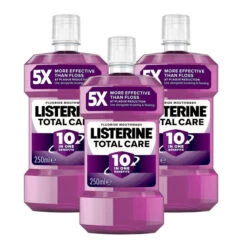 Listerine Total Care Mouthwash Clean Mint 500ml | X3 Pack