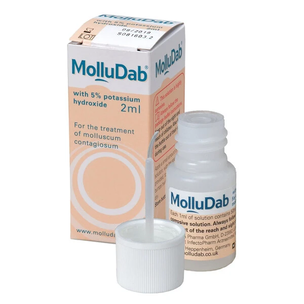 MolluDab Solution For The Treatment Of Molluscum Contagiosum 2ML