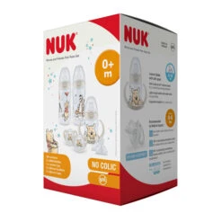 NUK First Choice Winnie The Pooh And Friends First Years Set 300ml X 2, 1 Cup, 2 Teats, 2 Soothers