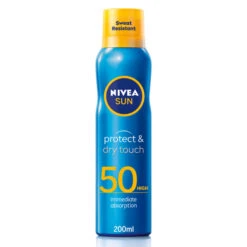 Nivea Sun Protect & Dry Touch Cooling Sun Cream Mist SPF50 200ml