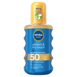 Nivea Sun Protect & Dry Touch Sun Cream Spray SPF50 200ml