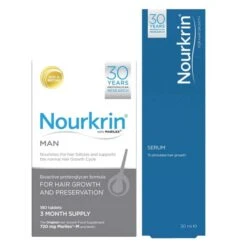 Nourkrin Man 3 Month Supply + 30ml Serum