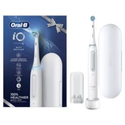 Oral B Oral-B IO4 White + Travel Case & Refill Holder