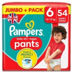 Pampers® Pampers Baby Dry Pants Size 6 Jumbo Pack 54 Pack