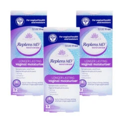 Replens Tube & Re-Usable Applicator 1 Month Treatment | X3 Pack