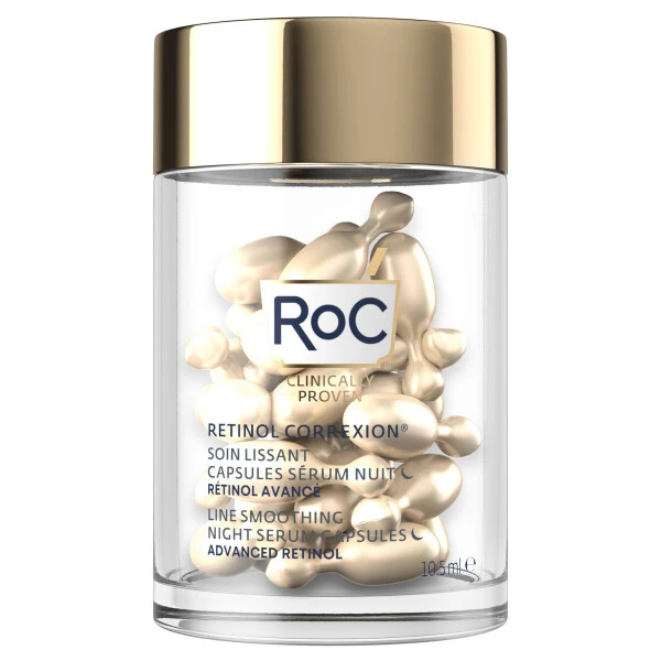 RoC Retinol Correxion Line Smoothing Night Serum 30 Capsules - Image 2