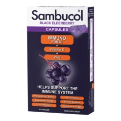 Sambucol Immuno Forte Black Elderberry Capsules 30 Capsules