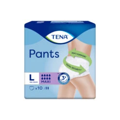 TENA Incontinence Pants Maxi Large Size 10 Pack
