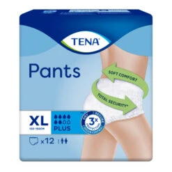 TENA Incontinence Pants Plus XL Size 12 Pack