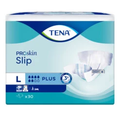 TENA Slip Plus All-in-One Incontinence Product Large 30 Pack