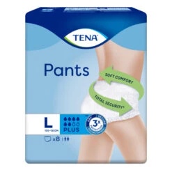 TENA Incontinence Pants Plus Large Size 8 Pants | X9 Pack