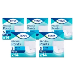 TENA Incontinence Pants Plus Small 14 Pants | X5 Pack