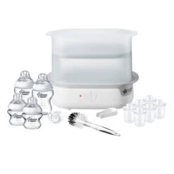 Tommee Tippee Closer To Nature Electric Steriliser Set-White Single