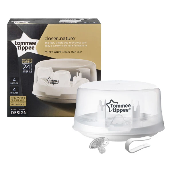 Tommee Tippee Closer To Nature Microwave Steam Steriliser Single