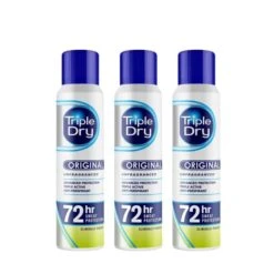 Triple Dry Advanced Protection Anti-Perspirant Unfragranced 150ml | X3 Pack