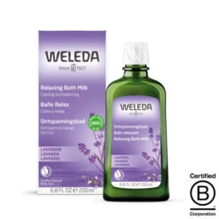 Weleda Lavender Relaxing Bath Milk 200ml