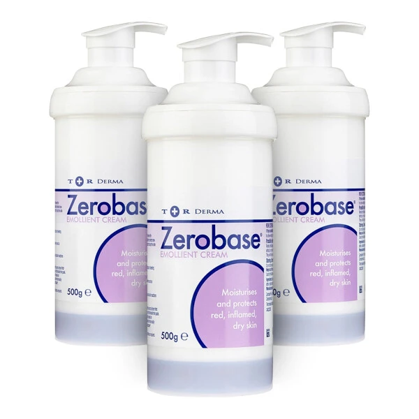 Zerobase Emollient Cream 500g | X3 Pack
