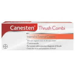 Canesten Thrush Internal & External Cream Combi 5g Internal + 10g External Cream