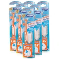 Wisdom Easy Floss Daily Flosser 1 Handle + 25 Heads | X6 Pack